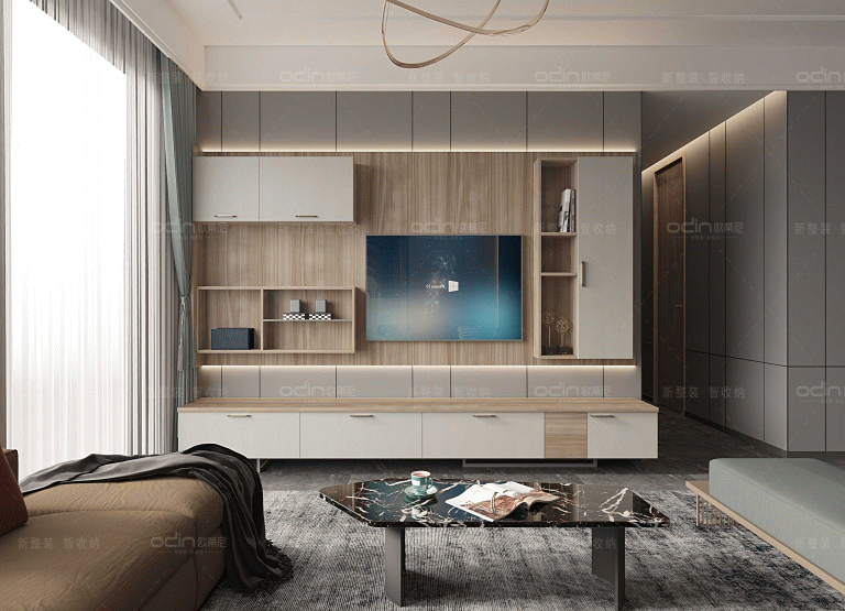 蔻時尚裝修風(fēng)格全屋定制效果圖