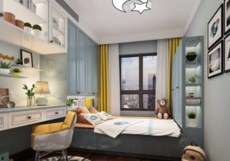 我愛我家，高顏值的兒童房設計