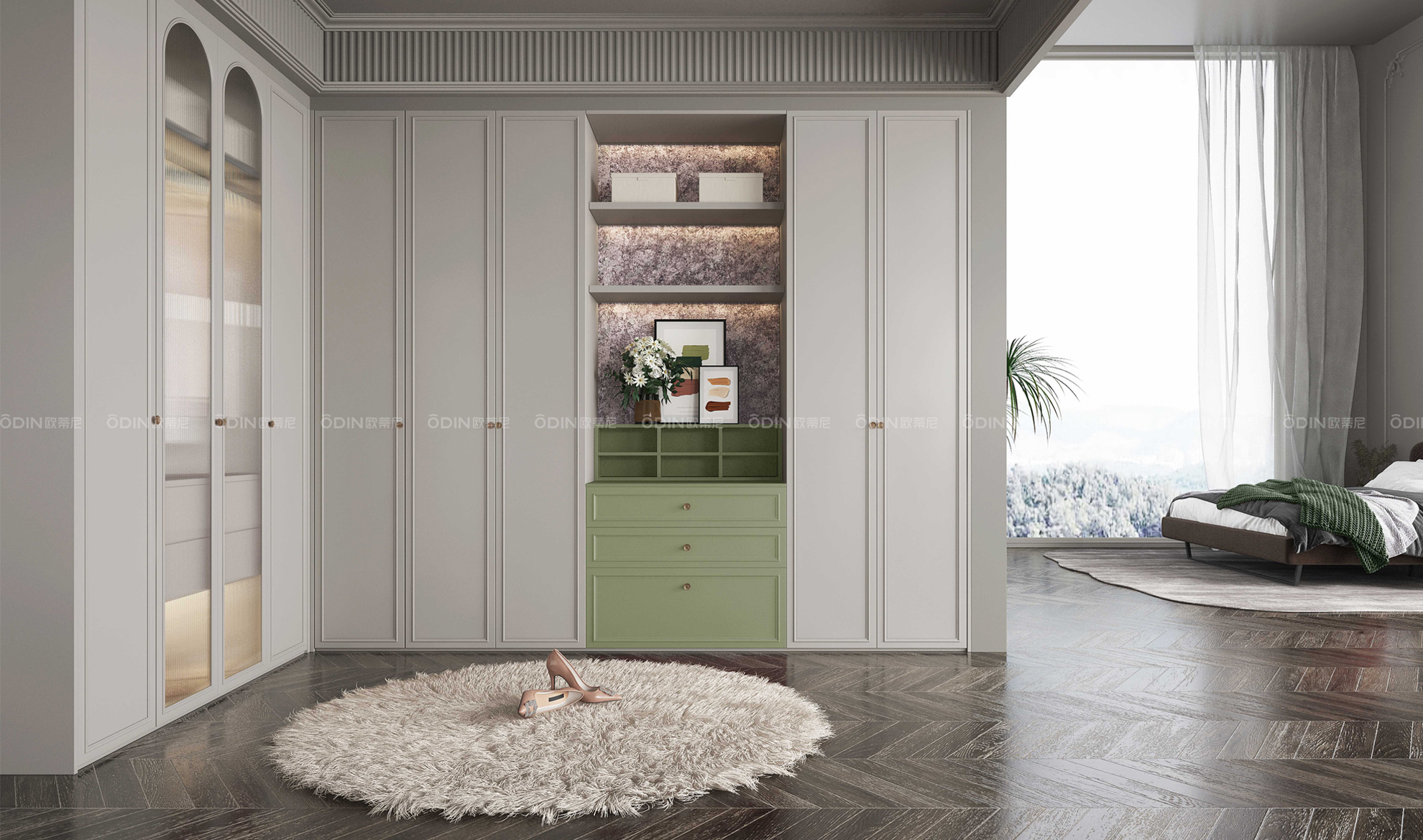 蔓蒂裝修風(fēng)格衣柜效果圖大全裝修風(fēng)格全屋定制效果圖大全6